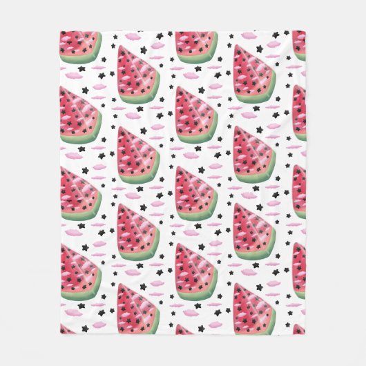 Couverture Polaire Watermelon star  (Devant)