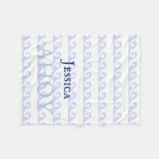 Couverture Polaire Waves (Devant (Horizontal))