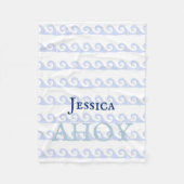 Couverture Polaire Waves (Devant)