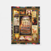 Couverture Polaire Way Maker Miracle Worker Mon Dieu (Devant)