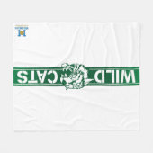 Couverture Polaire Wayland Union Wildcats #8 (Devant (Horizontal))