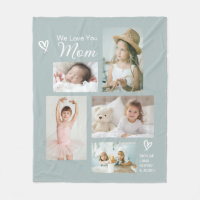 We Love You Mom Children Photo Collage Keepsaké