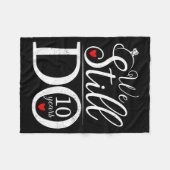 Couverture Polaire We Still Do 10 Years Couple Shirt 10th Wedding Ann (Devant (Horizontal))