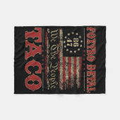 Couverture Polaire We The People Taco Foxtrot Delta Taco 2  (Devant (Horizontal))