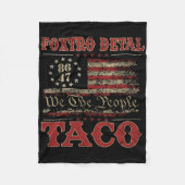 Couverture Polaire We The People Taco Foxtrot Delta Taco 2  (Devant)