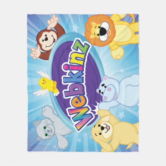 Couverture Polaire Webkinz : Entré et jeu (Devant)