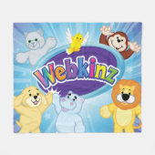 Couverture Polaire Webkinz : Entré et jeu (Devant (Horizontal))
