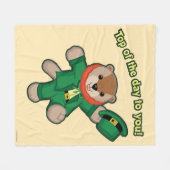 Couverture Polaire Webkinz Leprachaun (Devant (Horizontal))