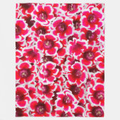 Couverture Polaire Weigela Florida Flowers (Devant)