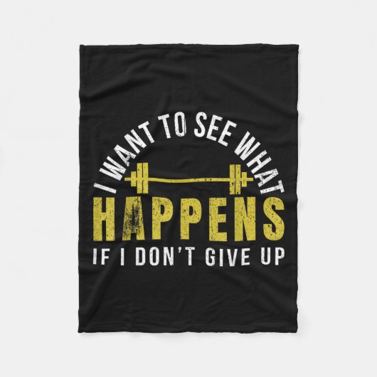 Couverture Polaire Weightlifting Bodybuilder Muscle Barbell Exercise  (Devant)