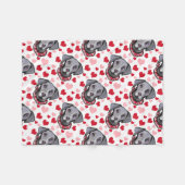 COUVERTURE POLAIRE WEIMARANA (Devant (Horizontal))