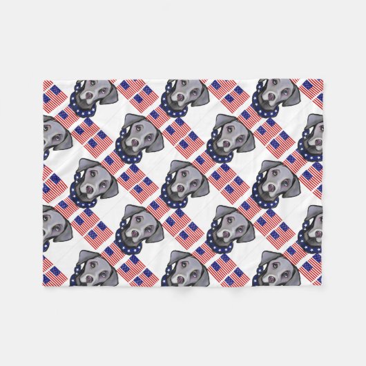 Couverture Polaire Weimarana (Devant (Horizontal))