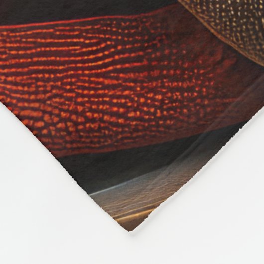 Couverture Polaire Weimaraner Chien Festif de Noël (Coin)