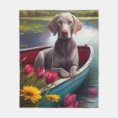 Couverture Polaire Weimaraner sur une pédale : une aventure Pittoresq (Devant)