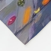 Couverture Polaire Weimaraner Trick-or-Treating en costumes d'Hallowe (Coin)