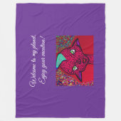 Couverture Polaire Welcome to My Planet (Devant)