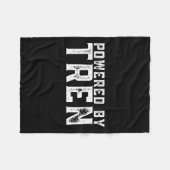 Couverture Polaire Wered By Tren _ Legalize Anabolic Steroids _ Funny (Devant (Horizontal))