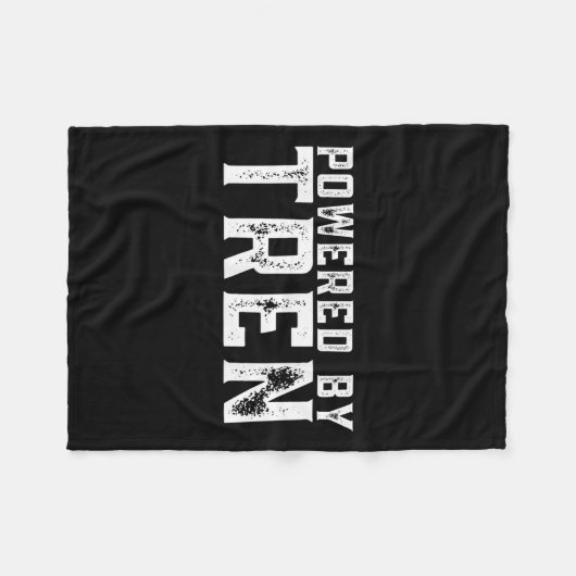 Couverture Polaire Wered By Tren _ Legalize Anabolic Steroids _ Funny (Devant (Horizontal))