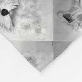 Couverture Polaire West Highland White Terrier (Coin)