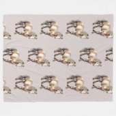 Couverture Polaire Western Cowgirl Cowboy Horses (Devant (Horizontal))