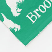 Couverture Polaire Westie Blanket Personnalisé West Highland Terrier (Coin)