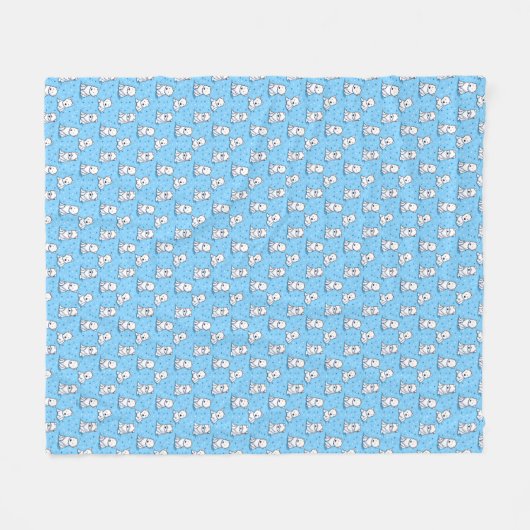 Couverture Polaire Westies KiniArt (Devant (Horizontal))