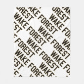 Couverture Polaire WFU | Wake Forest (Devant)