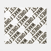 Couverture Polaire WFU | Wake Forest (Devant (Horizontal))