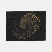 Couverture Polaire What Goes Around Comes Around Motivational  (Devant (Horizontal))