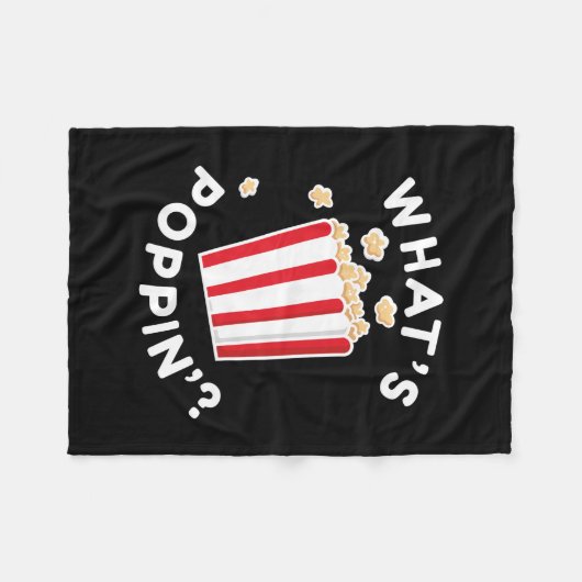 Couverture Polaire What’s Poppin’ (Devant (Horizontal))
