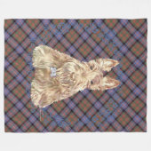 Couverture Polaire Wheate Tartan (Devant (Horizontal))
