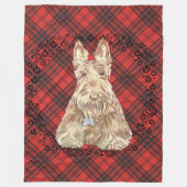 Couverture Polaire Wheate Tartan (Devant)