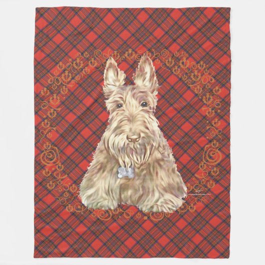 Couverture Polaire Wheate Tartan (Devant)