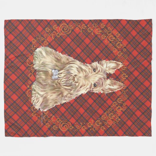 Couverture Polaire Wheate Tartan (Devant (Horizontal))