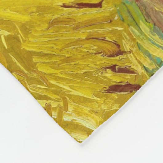 Couverture Polaire Wheatfield with Crows, Van Gogh (Coin)