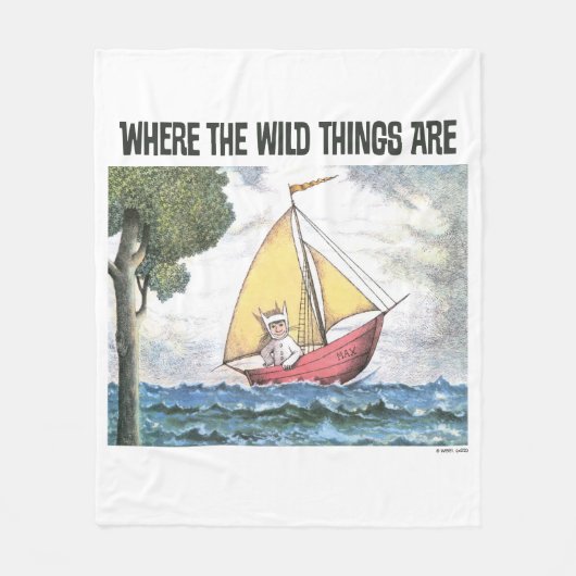 Couverture Polaire Where The Wild Things Are | Scène 5 (Devant)