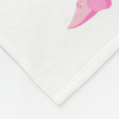 Couverture Polaire Whimsical Axolotl Pink Ribbon Blanket (Coin)