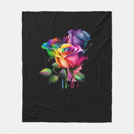 Couverture Polaire Whimsigoth - Design gothique (Devant)