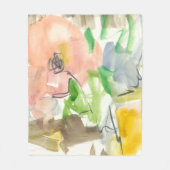 Couverture Polaire Whimsy dans le jardin II (Devant)