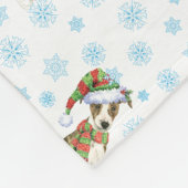 Couverture Polaire Whippet de Noël (Coin)
