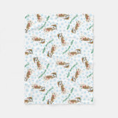 Couverture Polaire Whippet de Noël (Devant)