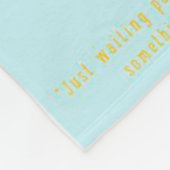 Couverture Polaire Whippet Langue Cadeau Blanche polaire (Coin)