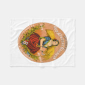 Couverture Polaire Whiskey Advertising Étiquette, Vers 1860. (Devant (Horizontal))