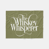 Couverture Polaire Whiskey Whisperer (Devant (Horizontal))