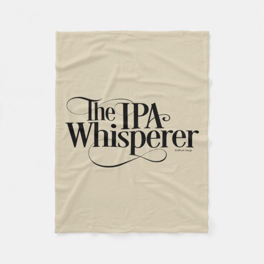Couverture Polaire Whisperer IPA (Devant)