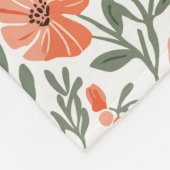 Couverture Polaire Whispering blossoms of grace (Coin)