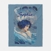 Couverture Polaire Whispers of the Ocean Goddess (Devant)