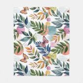 Couverture Polaire Whispers papillon (Devant)