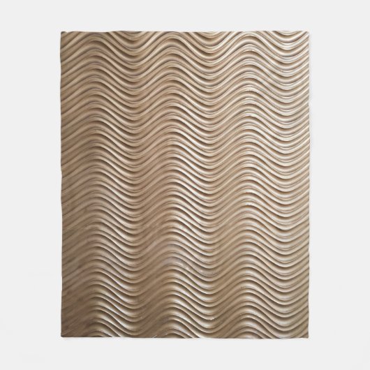 Couverture Polaire White and gray striped textile (Devant)