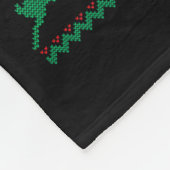 Couverture Polaire White Boxer Dog Ugly Christmas Sweater Funny Xmas  (Coin)